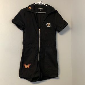 Dolls Kill Horoscopez zip up jumpsuit